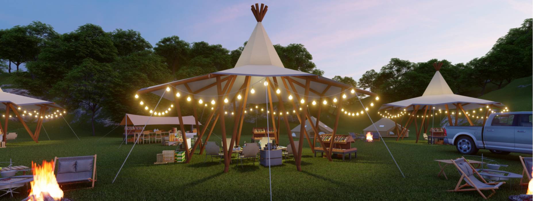 新会区露营帐篷酒店厂家